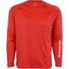 Mossy Oak Fishing Shirts for Men, Long Sleeve, Moisture Wicking, Sun Protection(Cardinal)