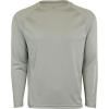 Mossy Oak Fishing Shirts for Men, Long Sleeve, Moisture Wicking, Sun Protection(Cool Grey)