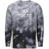 Mossy Oak Fishing Shirts for Men Long Sleeve with 40+ UPF Sun Protection(Hailstone Grey)