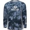 Mossy Oak Fishing Shirts for Men Long Sleeve with 40+ UPF Sun Protection(High Seas)