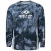 Mossy Oak Fishing Shirts for Men Long Sleeve with 40+ UPF Sun Protection(High Seas Celestial Blue)