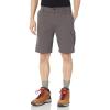 Mossy Oak Mens Mens Cargo Shorts, Stretch Hiking Shorts for Men(Charcoal)