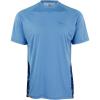 Mossy Oak Men’s Ss Performance Moisture Wicking Fishing Shirt(Ocean Blue/Marlin)
