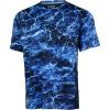 Mossy Oak Short Sleeve Fishing Shirts for Men, Sun Protection Clothing Men(Marlin)