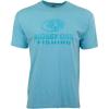 Mossy Oak Triblend Fishing Logo Burnout T-Shirt for Men(Bluefish)
