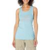 Mossy Oak Womens Fishing Shirt Racerback Tank(Cool Blue)