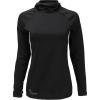 Women’s UPF 50 Lightweight Quick Dry Sun Protection Outdoor Hoodie with gaiter(Black)