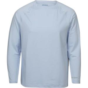 Mossy Oak Men’s Sun Shirts Uv Protection Long Sleeve(Illusion Blue)