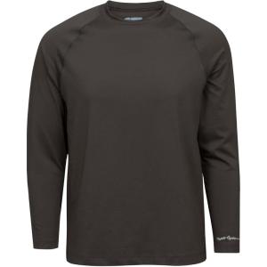 Mossy Oak Men’s Sun Shirts Uv Protection Long Sleeve(Raven)