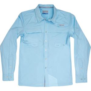 Mossy Oak Sun Shirts for Men Long Sleeve Uv Protection(Cool Blue)