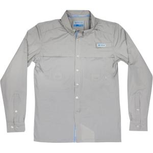Mossy Oak Sun Shirts for Men Long Sleeve Uv Protection(Cool Grey)