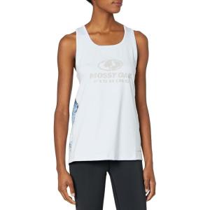 Mossy Oak Womens Fishing Shirt Racerback Tank(Illusion Blue)