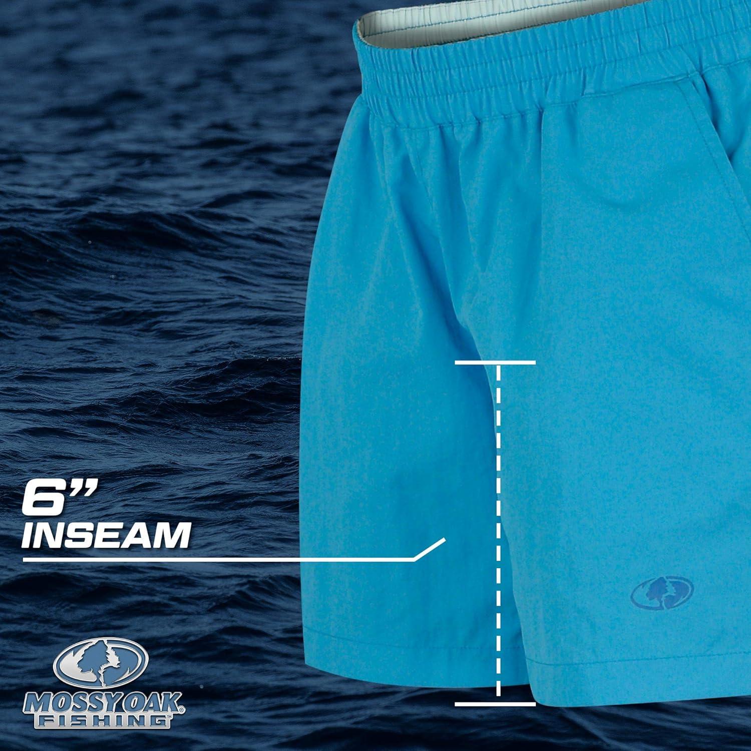 imageMossy Oak Womens Swim ampamp Fishing Quick Drying ShortsDeep Sea Blue