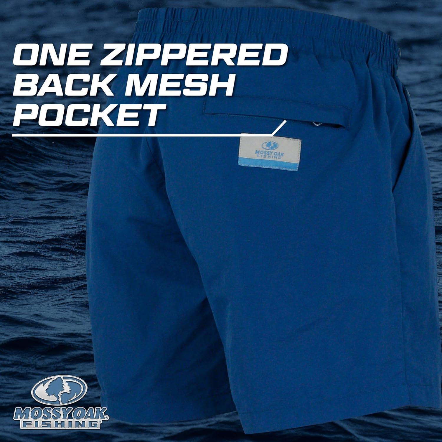imageMossy Oak Womens Swim ampamp Fishing Quick Drying ShortsDeep Sea Blue