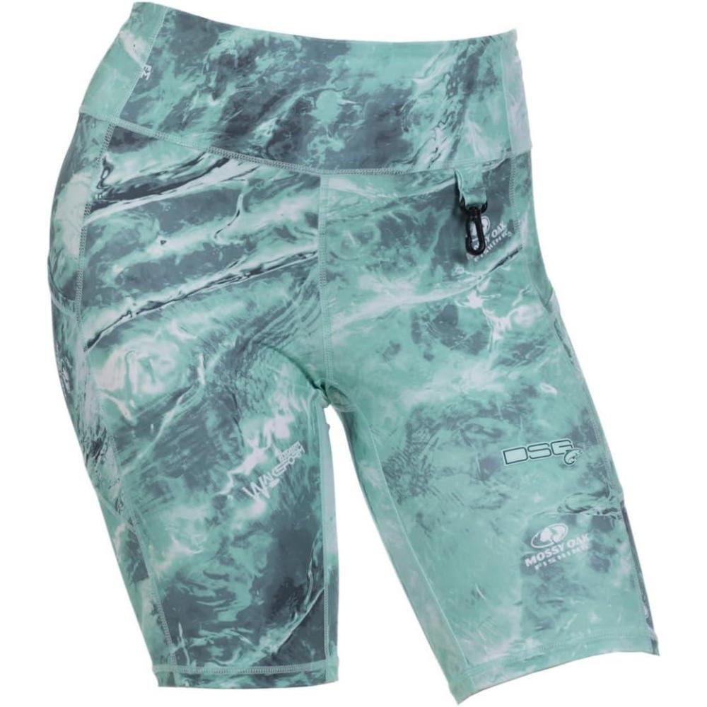 imageDOING SOMETHING GREAT Womens High Waisted Boat ShortsMossy Oak Wake Form Bowspray