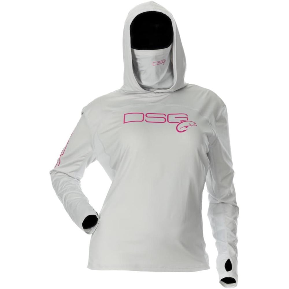 imageDSG Outerwear Womens Chloe Hooded Sun Fishing Shirt  UPF ProtectionMist