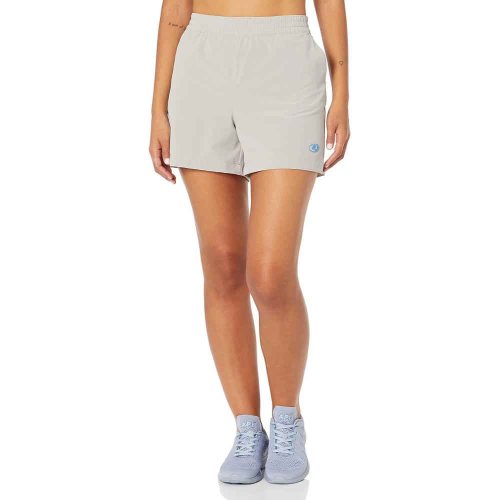 imageMossy Oak Womens Workout Shorts with PocketsCool Gray
