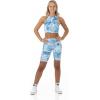 DOING SOMETHING GREAT Women’s High Waisted Boat Shorts(Realtree Aspect Sky)