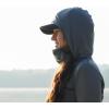 DSG Outerwear Women’s Chloe Hooded Sun Fishing Shirt | UPF Protection(Slate)