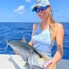 DSG Outerwear Women’s Razor Back Fishing Tank Tops | UPF 50+, Moisture Wicking, Quick Dry(Glacier)