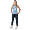 DSG Outerwear Women’s Razor Back Fishing Tank Tops | UPF 50+, Moisture Wicking, Quick Dry(Realtree Aspect Sky)