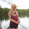 DSG Outerwear Women’s Razor Back Fishing Tank Tops | UPF 50+, Moisture Wicking, Quick Dry(Realtree Xtreme Gothic Grape)