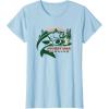 Mossy Oak Fishing Built For The Bite Fish Logo T-Shirt(Baby Blue)