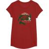 Mossy Oak Fishing Built For The Bite Fish Logo T-Shirt(Cranberry Red)