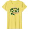 Mossy Oak Fishing Built For The Bite Fish Logo T-Shirt(Lemon Yellow)