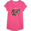 Mossy Oak Fishing Built For The Bite Fish Logo T-Shirt(Pink Heather)