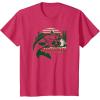 Mossy Oak Fishing Built For The Bite Fish Logo T-Shirt(Red Heather)