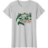 Mossy Oak Fishing Built For The Bite Fish Logo T-Shirt(Silver Grey)