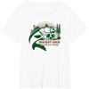 Mossy Oak Fishing Built For The Bite Fish Logo T-Shirt(White)