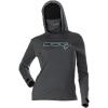 DSG Outerwear Women’s Chloe Hooded Sun Fishing Shirt | UPF Protection(Slate)