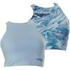 (DSG Outerwear) Women’s Reversible Fishing Midi Tops(Glacier/Realtree Aspect Sky)