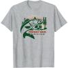 Mossy Oak Fishing Built For The Bite Fish Logo T-Shirt(Heather Grey)