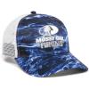 Mossy Oak MOFS15A -Marlin Outdoor Cap Marlin Mesh Back Fishing Cap, White