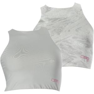 (DSG Outerwear) Women’s Reversible Fishing Midi Tops(Mist/Realtree Aspect White Out)