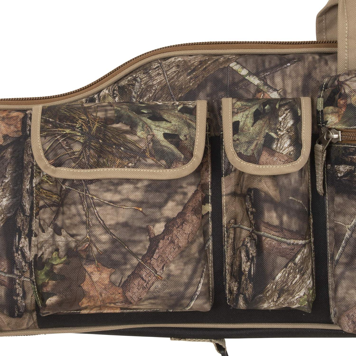 imageAllen Company Tejon Oversized Rifle Case 50Inch Soft Gun Bag Fits Scoped Firearms and MonoBipods Hunting and Shooting Accessories for Travel Mossy Oak BreakUp Country Camo