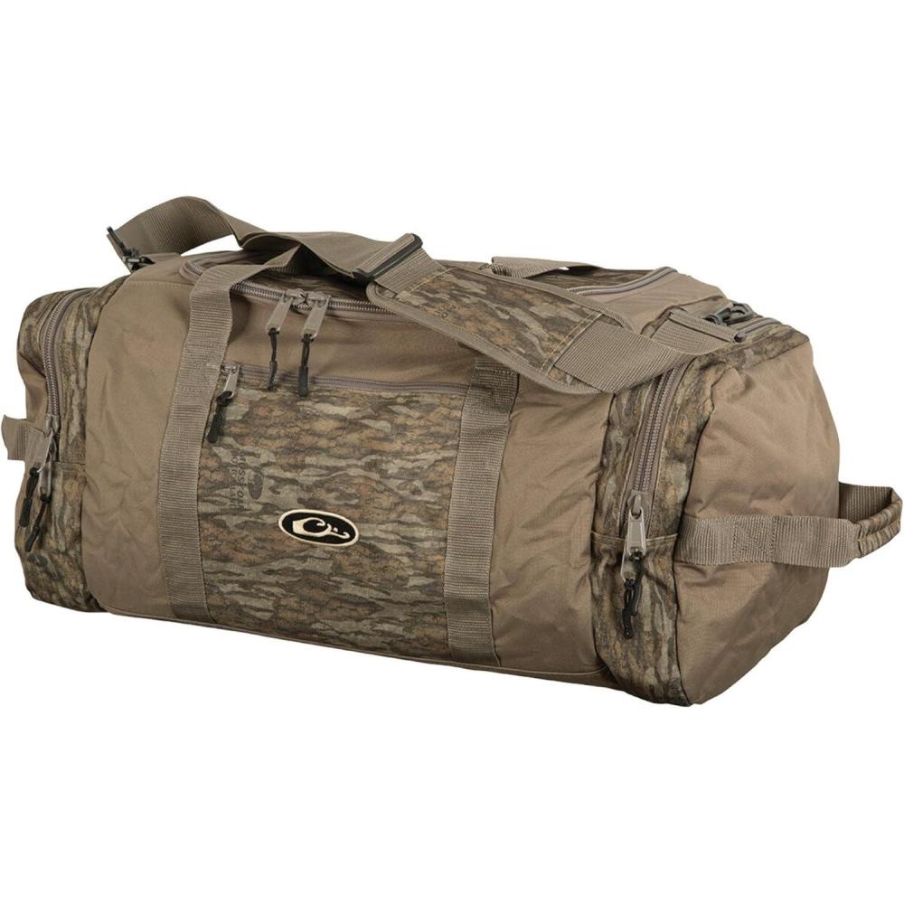 imageDrake Waterfowl Mens Hunting Duffle Bag HeavyDuty with Adjustable Shoulder Strap and Ample StorageRealtree Max5