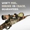 Camouflage Scope Skin Wrap – Easy to Install Military Grade Cast Vinyl Material with Matte Finish – Most Scopes up to 50mm diameter(Brush)