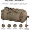 Drake Waterfowl Men’s Hunting Duffle Bag – Heavy-Duty with Adjustable Shoulder Strap and Ample Storage(Realtree Max-5)