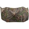 Ameristep Throwdown Ground 3D Leafy Die-Cut Camo Ultra-Compact Easy-Setup Three-Panel Low-Noise Run-and-Gun 2-Person Hunting Blind(Mossy Oak)