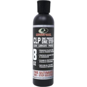 CLENZOIL Mossy Oak Gun Oil | All-in-One | Cleaner, Lubricant, & Protectant [CLP] | One-Step Gun Cleaner and Gun Oil Lubricant | 8oz. Bottle of CLP Gun Cleaner and Lubricant(All-season)