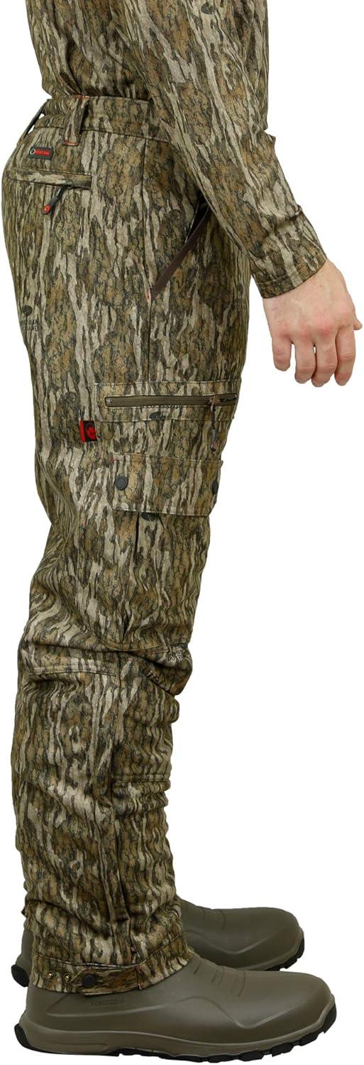 imageMossy Oak Sherpa Fleece Lined Camo Hunting Pants for MenBottomland