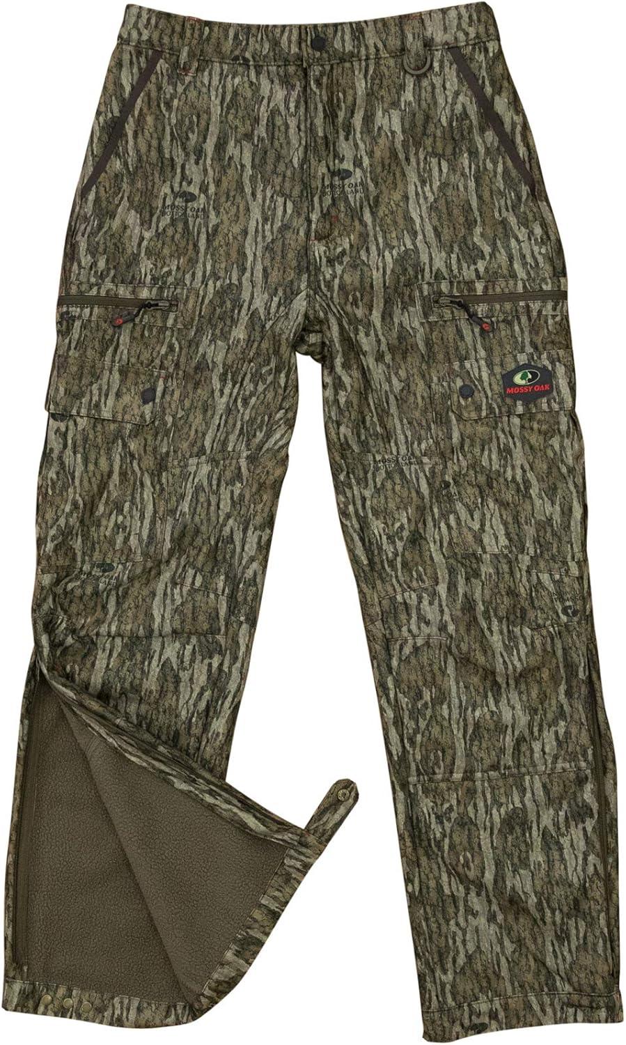 imageMossy Oak Sherpa Fleece Lined Camo Hunting Pants for MenBottomland