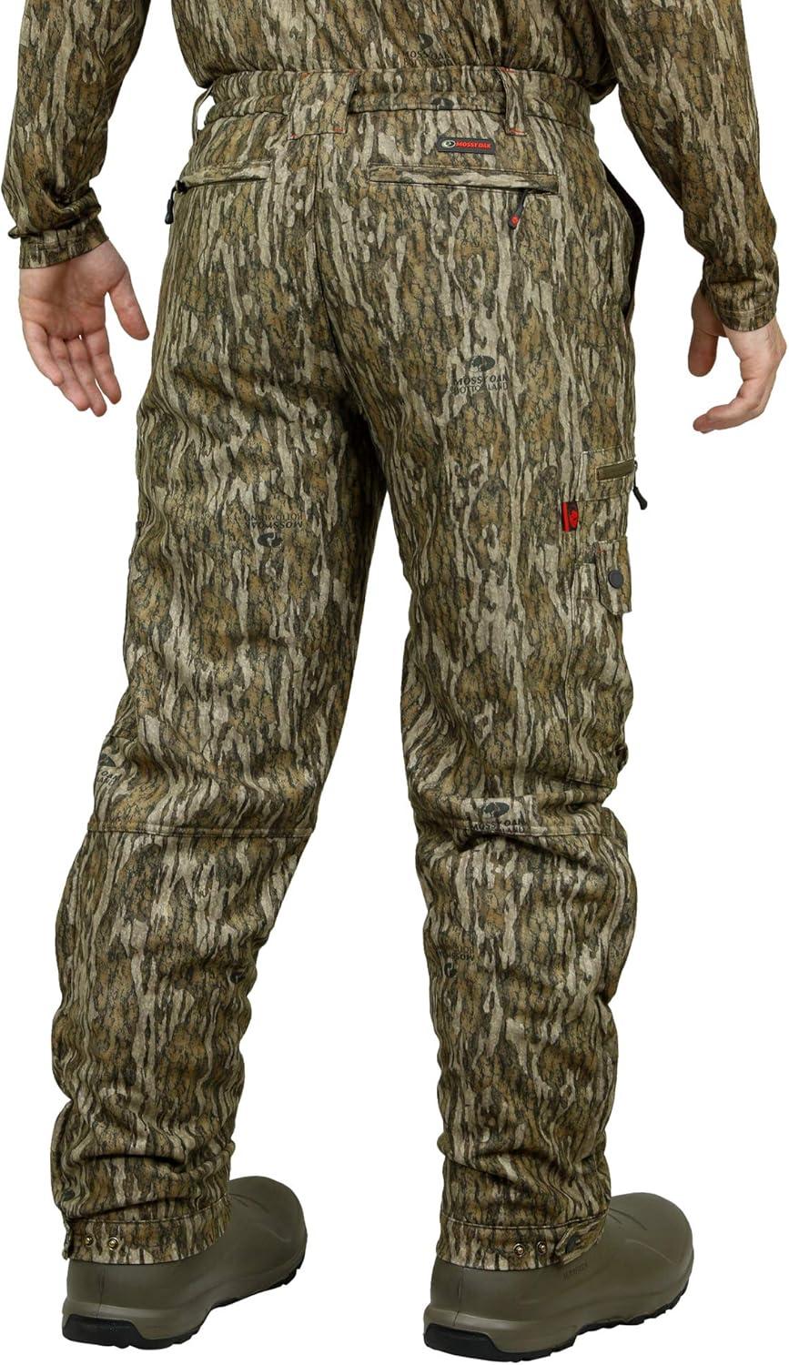 imageMossy Oak Sherpa Fleece Lined Camo Hunting Pants for MenBottomland