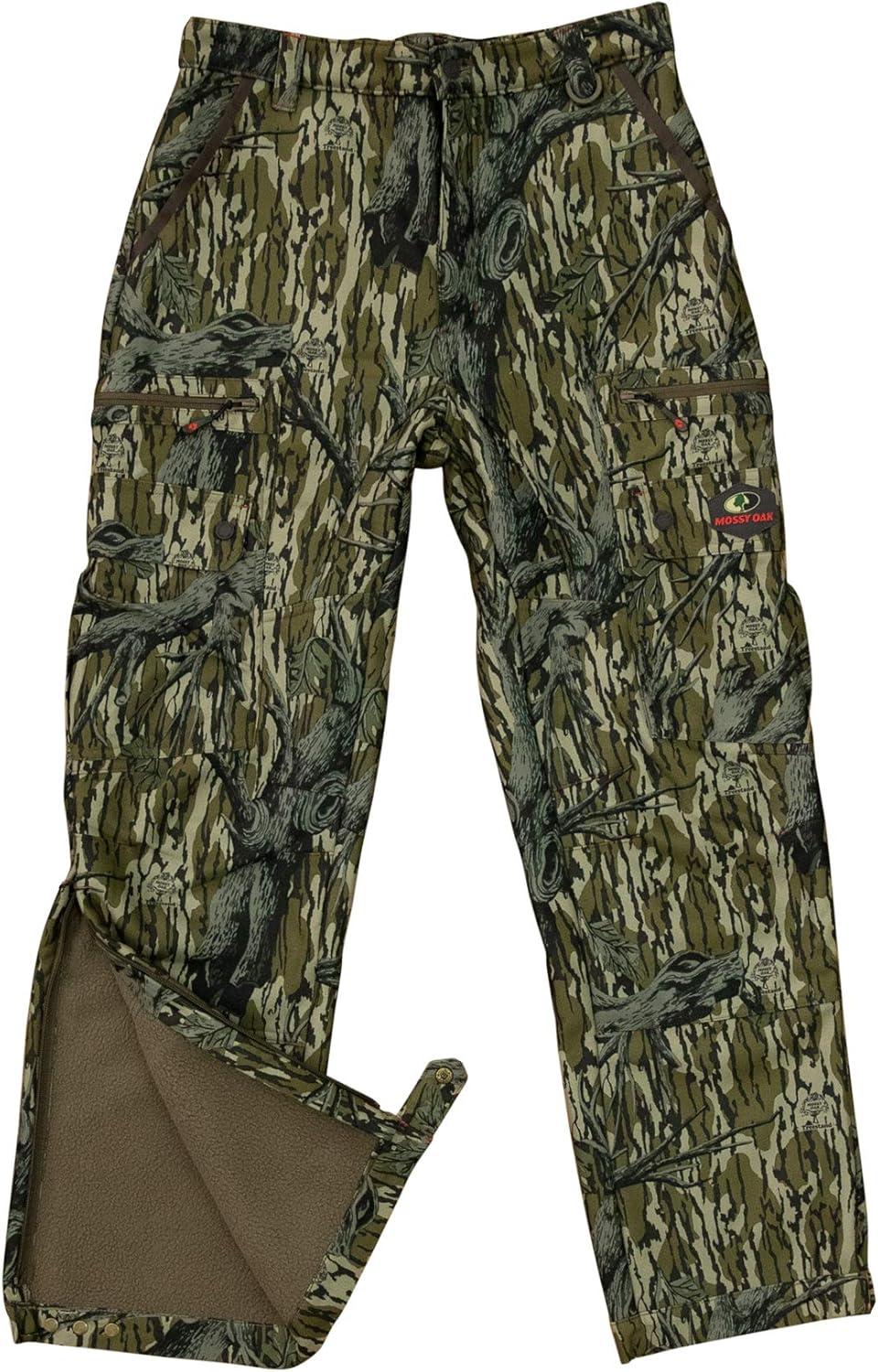imageMossy Oak Sherpa Fleece Lined Camo Hunting Pants for MenOriginal Treestand