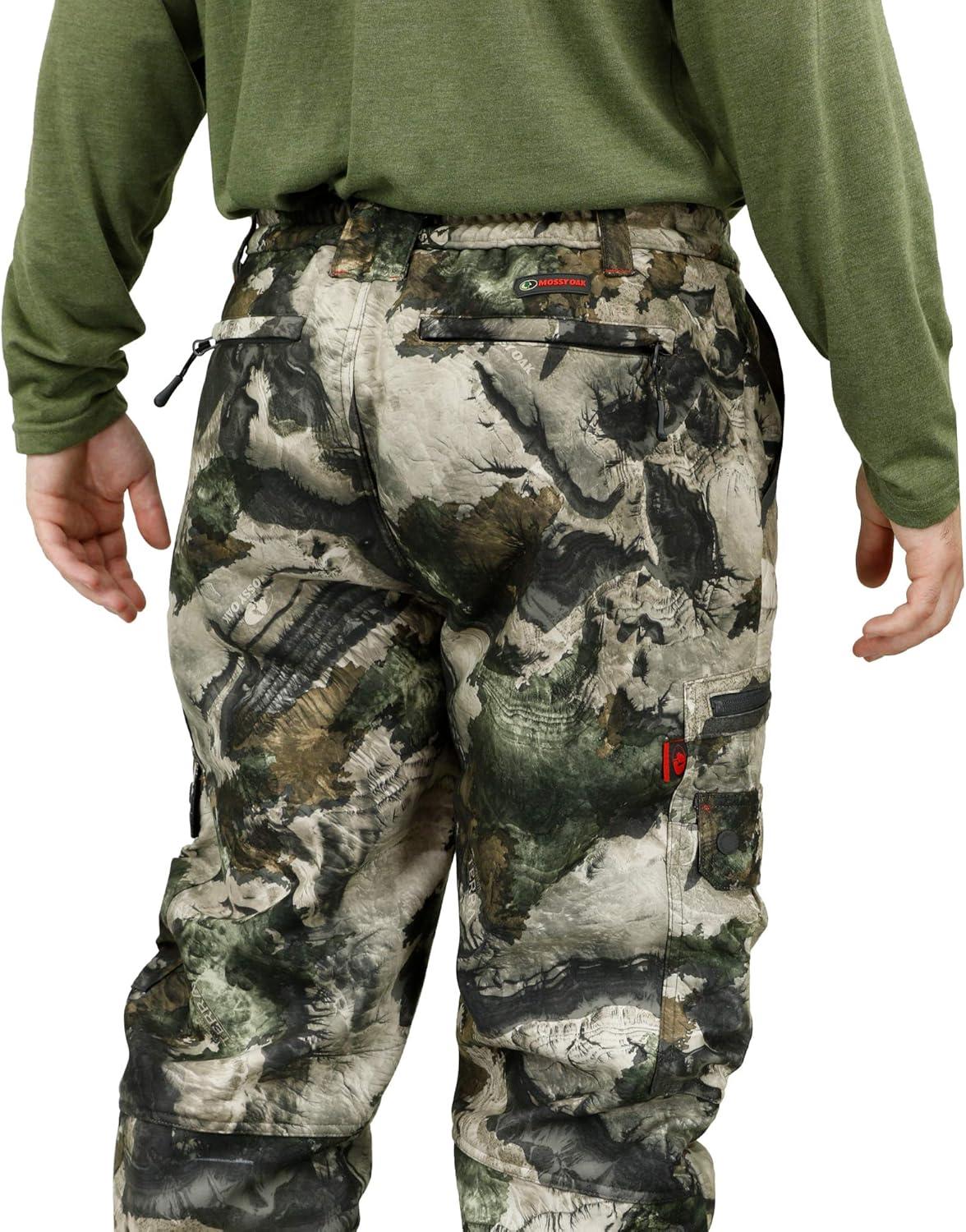 imageMossy Oak Sherpa Fleece Lined Camo Hunting Pants for MenTerra Gila