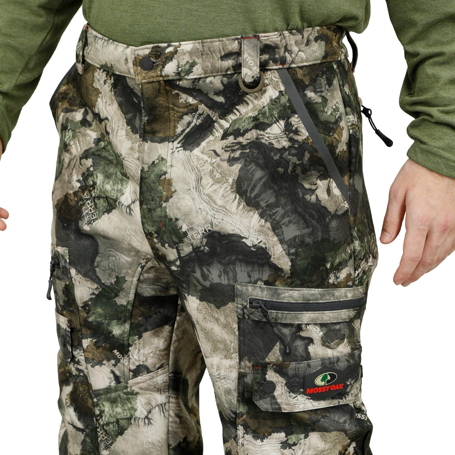imageMossy Oak Sherpa Fleece Lined Camo Hunting Pants for MenTerra Gila